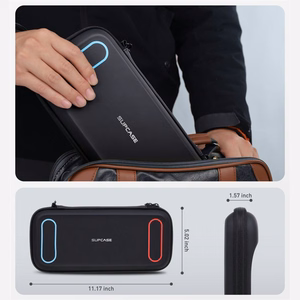 Supcase Pārnēsāšanas apvalks Mini Nintendo Switch 2 - Melns