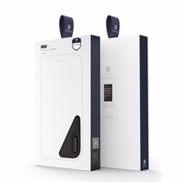 Dux Ducis Hivo ādas atverams vāciņš īstas ādas maks kartēm un dokumentiem iPhone 14 Pro Max brūna