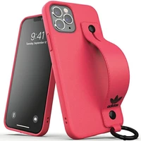 Adidas OR Viedtālruņa apvalks ar siksniņu iPhone 12 / iPhone 12 Pro - rozā