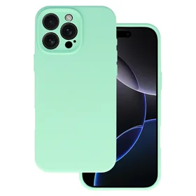 Viedtālruņa apvalks Silicone Lite Case iPhone 16 Pro Max menta zaļš