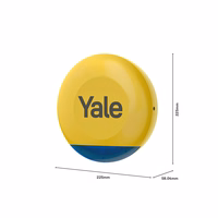 Yale smart alarm starter kit 6 elements - Control unit, Siren, Keypad, Remote control, Motion detector, Window/door detector