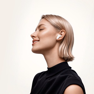Borofone TWS Bluetooth austiņas BW96 Mellow baltas