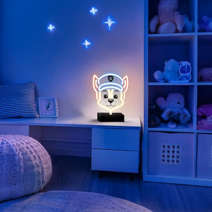 Неоновый LED-светильник на подставке Paw Patrol - Chase OW-120346