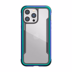 X-Doria Raptic Shield vāciņš ierīcei iPhone 14 Pro Max, alumīnija, pārbaudīts kritienā no 3 m, zaigojošs