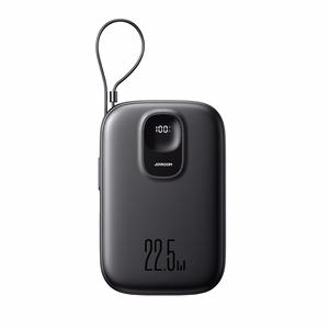 Внешний аккумулятор Joyroom JR-PBF17 22.5W с кабелем USB-C 10000mAh чёрный