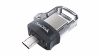 SanDisk zibatmiņa 64GB USB 3.0 / USB 2.0 duālais disks 150 MB/s