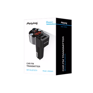 Automašīnas FM transmiters ar Bluetooth funkciju (2 USB ligzdas)