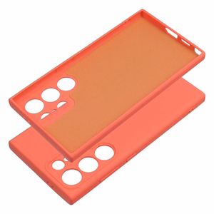 Чехол для Samsung S24 ULTRA Silicone персиковый