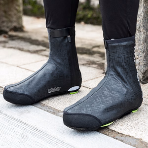 Rockbros LF1081 vēja un ūdensizturīgi apavu pārvalki 42-46 cm - melni