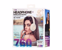 HEADPHONES BLUETOOTH REMAX RB-760HB zils