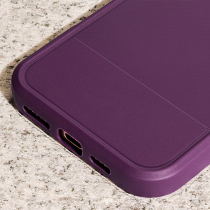 Simple Carbon viedtālruņa apvalks iPhone 17 Pro 6,3" violets