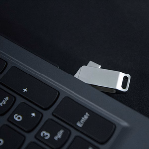 Goodram USB un USB-C zibatmiņa, 64 GB, sudraba