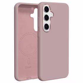Etteri Silikona Mag maciņš for Samsung Galaxy S26 gaiši rozā