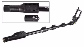 Pašbilžu nūja - PROFESIONĀLA - ar noņemamu Bluetooth tālvadības pulti rokturī - Tips 5 melna