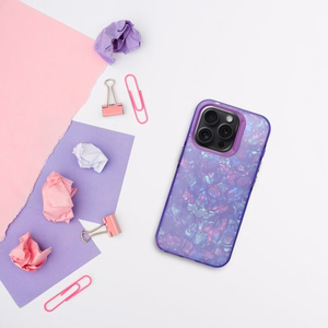 Case for iPhone 15 PRO MAX Tutti Frutti purple
