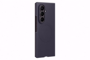 Samsung Galaxy Z Fold8 Ultra silikona magnētiskais vāciņš ar 2 pretatspīduma plēvēm, violetā tonī