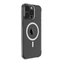 Comma viedtālruņa apvalks Elemental Mag iPhone 15 Plus caurspīdīgs