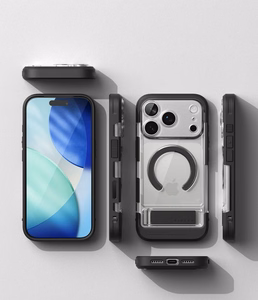 Ringke UX Magnetic maciņš iPhone 18 Pro / 17 Pro, caurspīdīgs