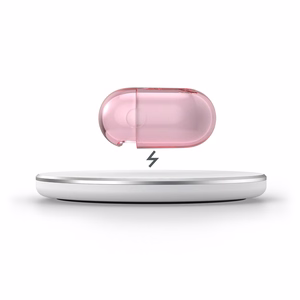 Speck Presidio Clear vāciņš Apple AirPods 3, ar Microban pretmikrobu aizsardzību, “Icy Pink” krāsā