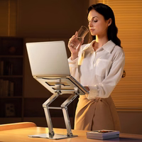 Wozinsky WRS-CPY75DSS alumīnija klēpjdatora un planšetdatora statīvs + bezmaksas viedtālruņa statīvs - sudraba