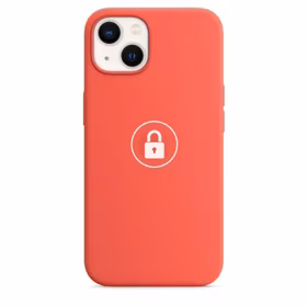 Phone Maciņš "Silicone Maciņš v2" priekš iPhone 13 / Nectarine / in package