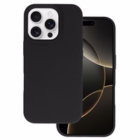 Tel Protect silikona viedtālruņa apvalks Iphone 16 Pro Max melns