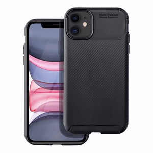 Viedtālruņa apvalks CARBON PREMIUM IPHONE 11 melns