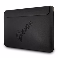 Guess Saffiano Script vāciņš 13" klēpjdatoram - melns