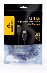 Gembird HDMI kabelis 3m CC-HDMI8K-3M