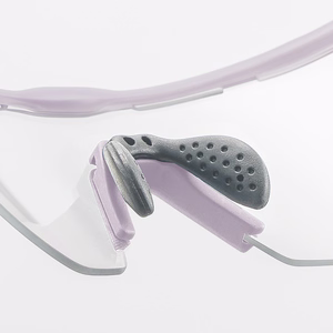 Rockbros polarizētas velosipēda brilles ar UV aizsardzību un korekcijas ieliktni - violetas