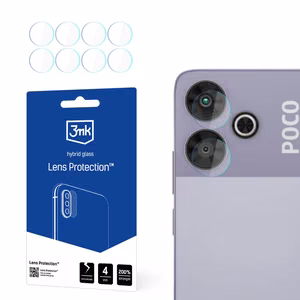 3mk Lens Protection – kameras objektīva aizsargs modelim POCO M6 Plus 5G