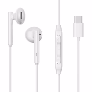 Austiņas Joyroom JR-EC05 USB-C baltas