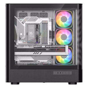 MODECOM Volcano AQ500 ARGB Midi melns