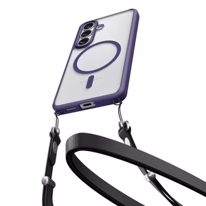 Spigen Ultra Hybrid Mag MagSafe maciņš priekš Samsung Galaxy S26 - caurspīdīgs violets