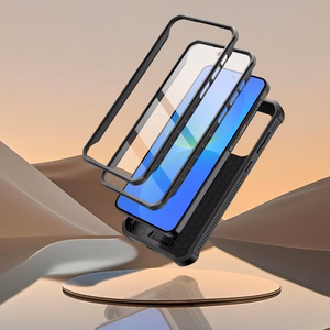 TECH-PROTECT Kevlar CAM+ komplekts Galaxy A36 / A37 5G melns