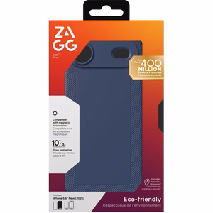 ZAGG case LUXE SNAP compatible with MagSafe for IPHONE 17 Air navy