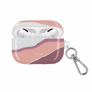 Uniq Coehl Ciel apvalks AirPods Pro - rozā