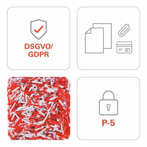 HSM Pure 420 – dokumentu smalcinātājs, mikrogriešanas, 1,9×15 mm, 35 l (2342111)