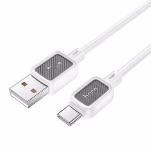 Cable USB A to USB C Hoco 3A 1m X108 white