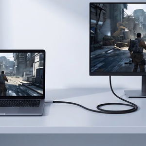 Tech-Protect UltraBoost USB-C–HDMI 2.1 kabelis, 200 cm, 8K 60 Hz – pelēks