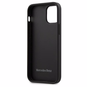 Mercedes Wave Line чехол для iPhone 12 mini - чёрный
