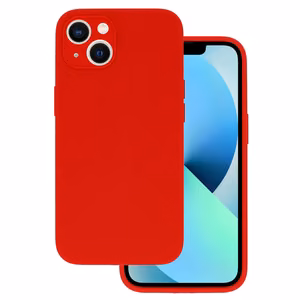 Vennus Silicone Lite Case for iPhone 14 Plus Red