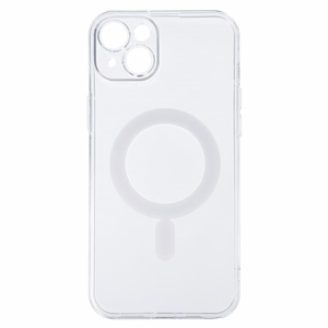 TEL PROTECT MagSilicone Caurspīdīgs Viedtālruņa apvalks Iphone 15 Plus