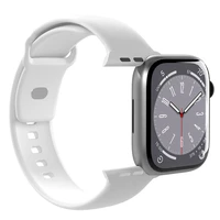 Puro Icon silikona siksniņa Apple Watch 38/40/41 mm - balta (2 gab.)