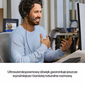 HP Poly Mission 425 USB vadu austiņas ar mikrofonu