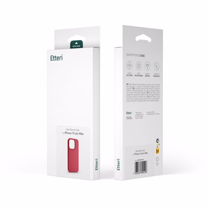 Etteri silikona viedtālruņa apvalks iPhone 12 / 12 Pro 6,1" aveņu