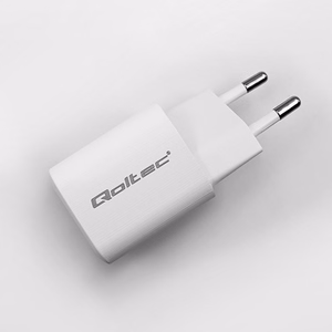 Qoltec 50763 mobile device charger Laptop, Portable gaming console, Power bank, Smartphone, Smartwatch, Tablet balts AC Fast charging Indoor