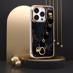 Trend viedtālruņa apvalks Iphone 15 Pro dizains 6 melns