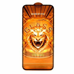 Borofone rūdītais stikls TG12 pilns ekrāns 5D Iphone 12 Pro Max - 10 gabali