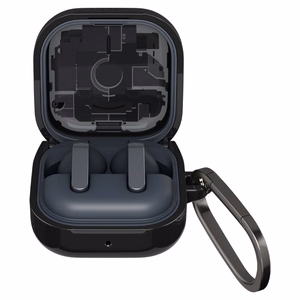 Spigen Ultra Hybrid Zero One maciņš priekš Samsung Galaxy Buds 4 / 4 Pro - melns